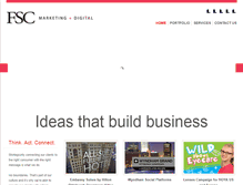 Tablet Screenshot of fscmarketing.com